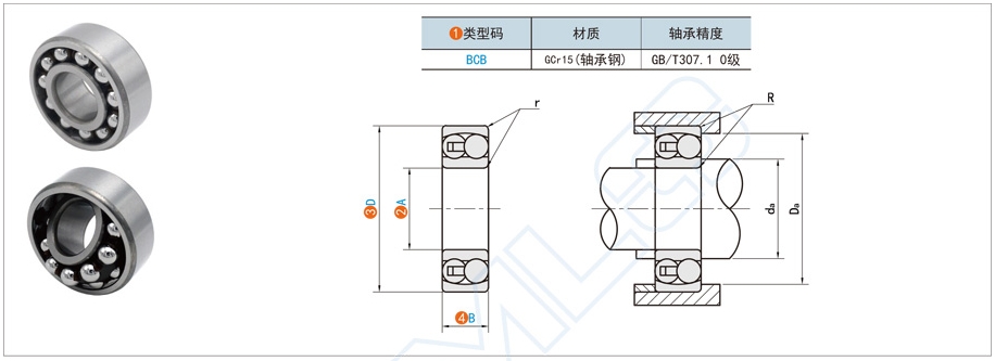 調(diào)心球軸承和深溝球軸承的區(qū)別